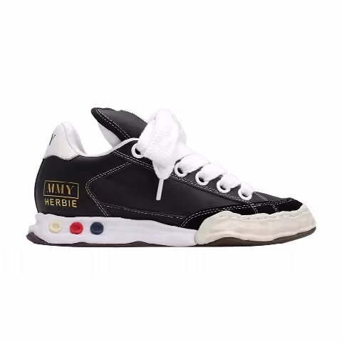 Maison Mihara Yasuhiro Herbie Puffer OG Sole Leather Low 'Black White'