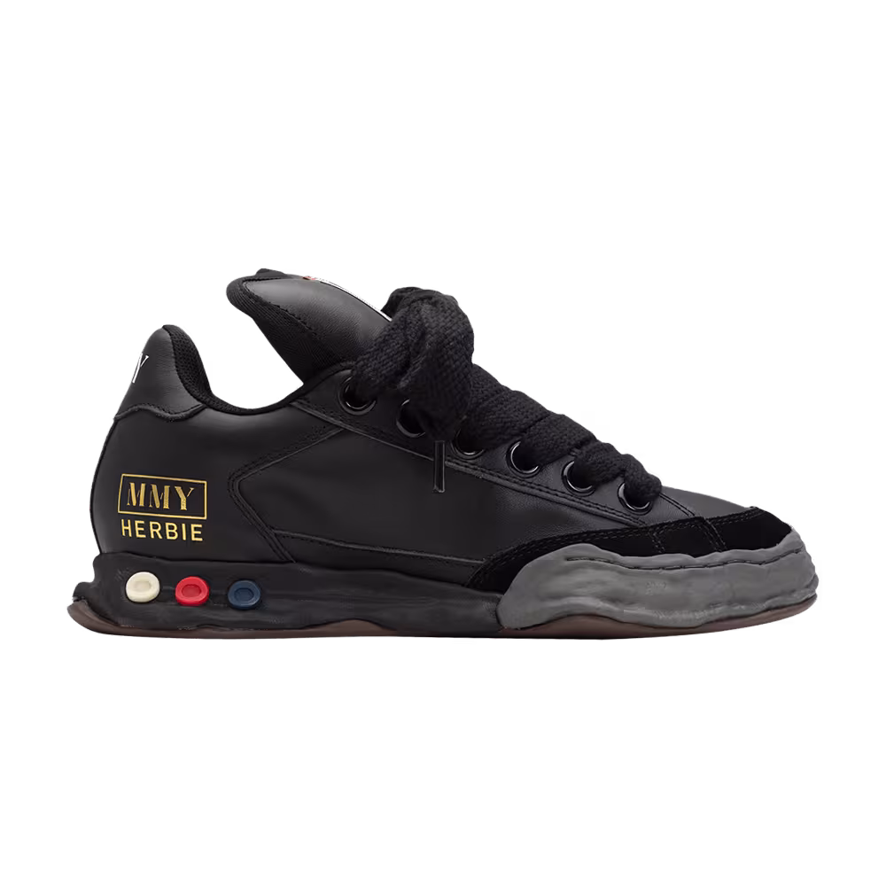Maison Mihara Yasuhiro Herbie Puffer OG Sole Leather Low Black