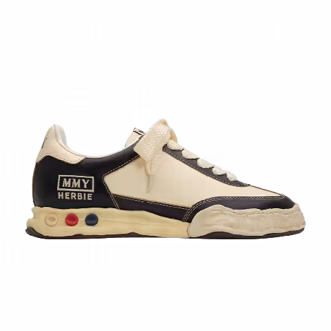 Maison Mihara Yasuhiro Herbie OG Sole VC Leather Low 'Black White'