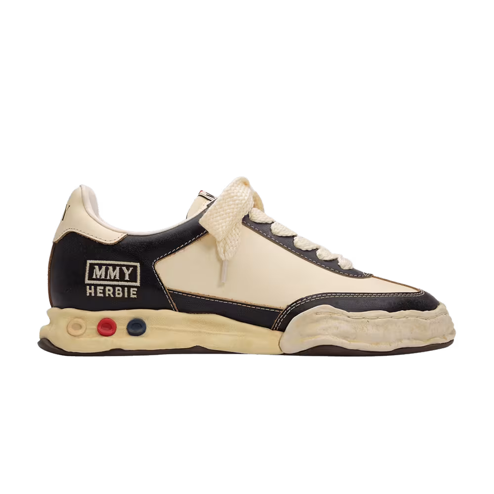 Maison Mihara Yasuhiro Herbie OG Sole VC Leather Low Black White