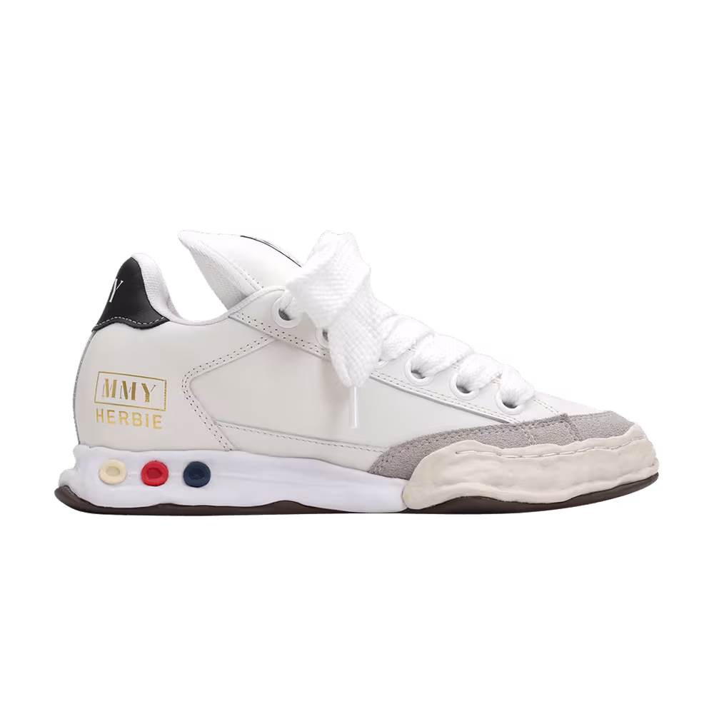 Maison Mihara Yasuhiro Herbie Puffer OG Sole Leather Low White