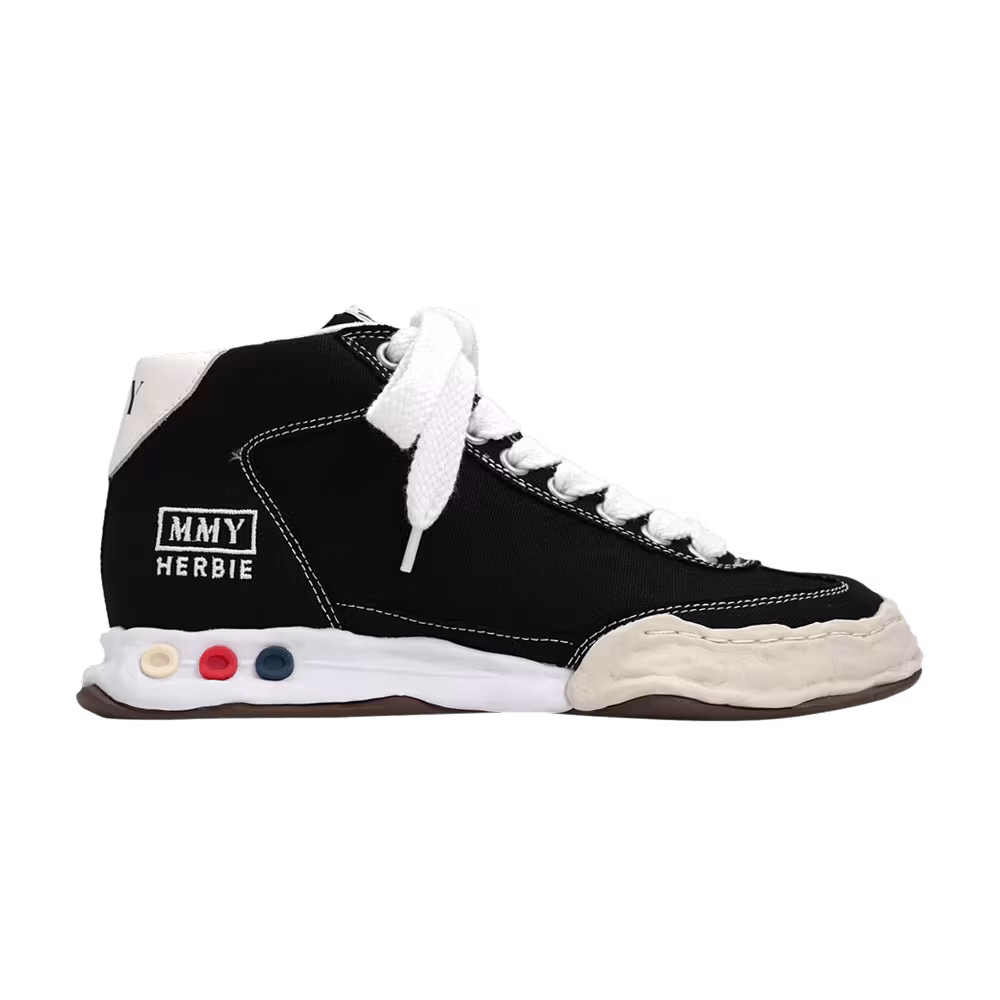 Maison Mihara Yasuhiro Herbie OG Sole Canvas High Black