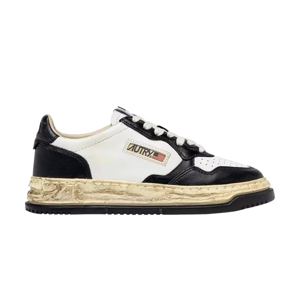 Autry x Maison Mihara Yasuhiro Super Vintage Low White Black