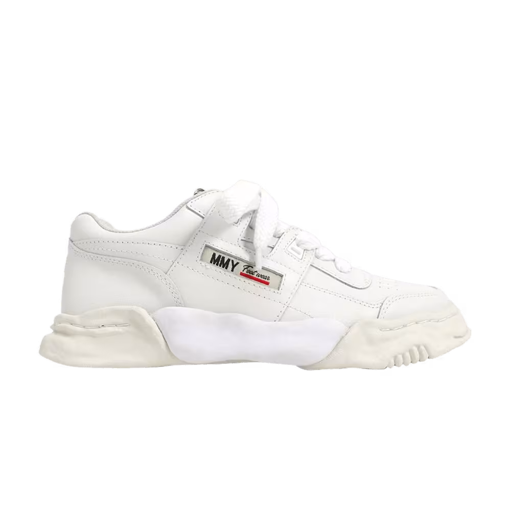 Maison Mihara Yasuhiro Parker OG Sole Leather Low White