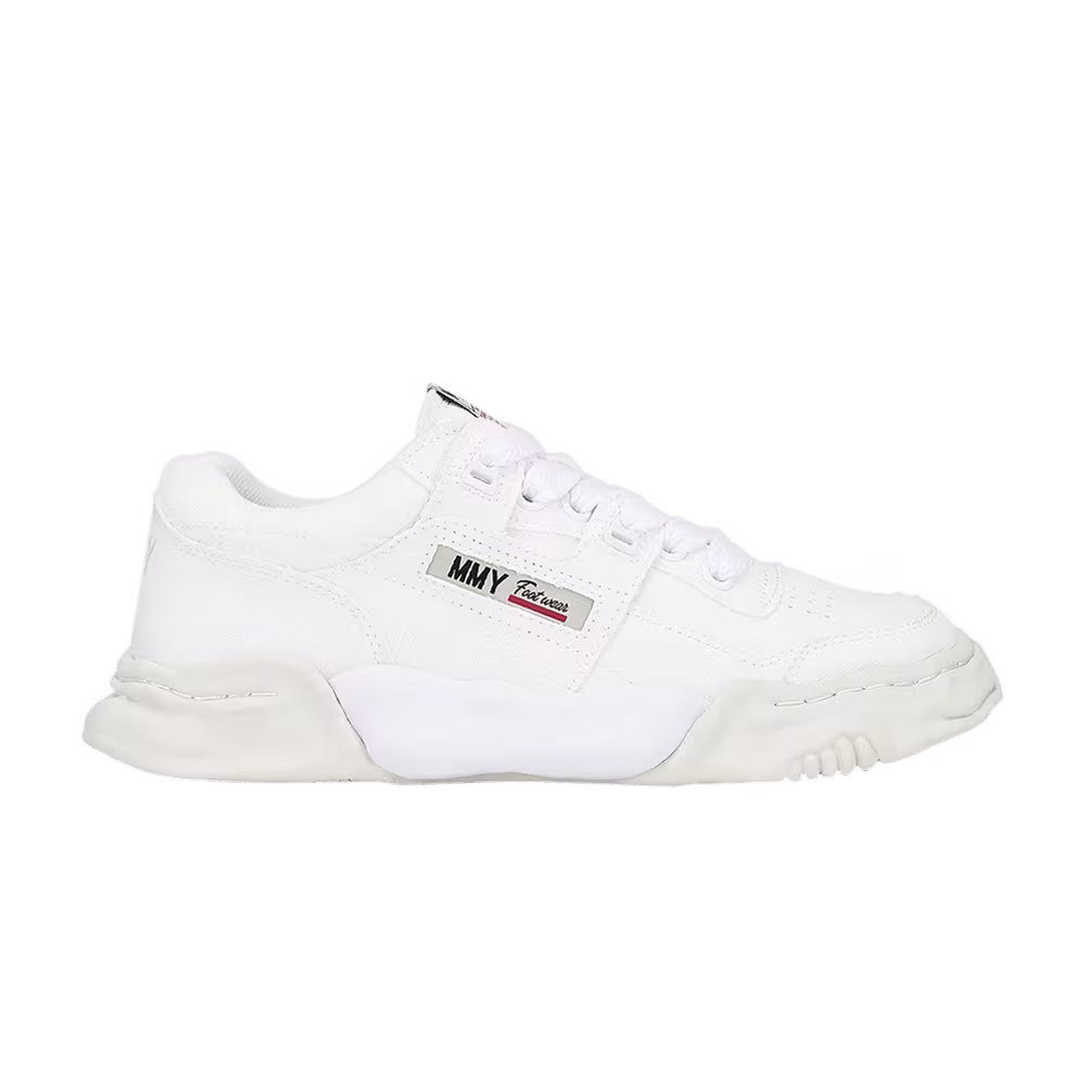 Maison Mihara Yasuhiro Parker OG Sole Canvas Low White