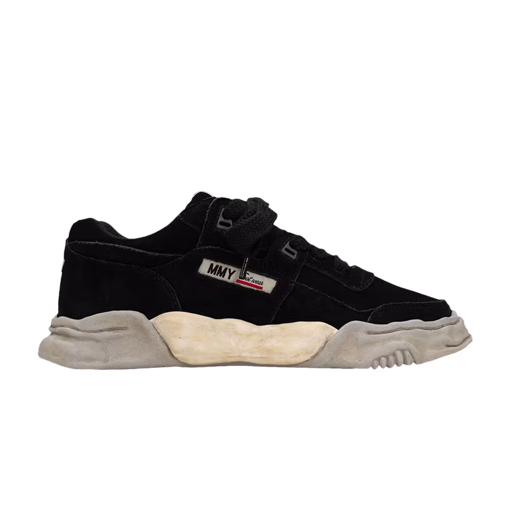 Maison Mihara Yasuhiro Parker OG Sole Combination Suede Low Black White