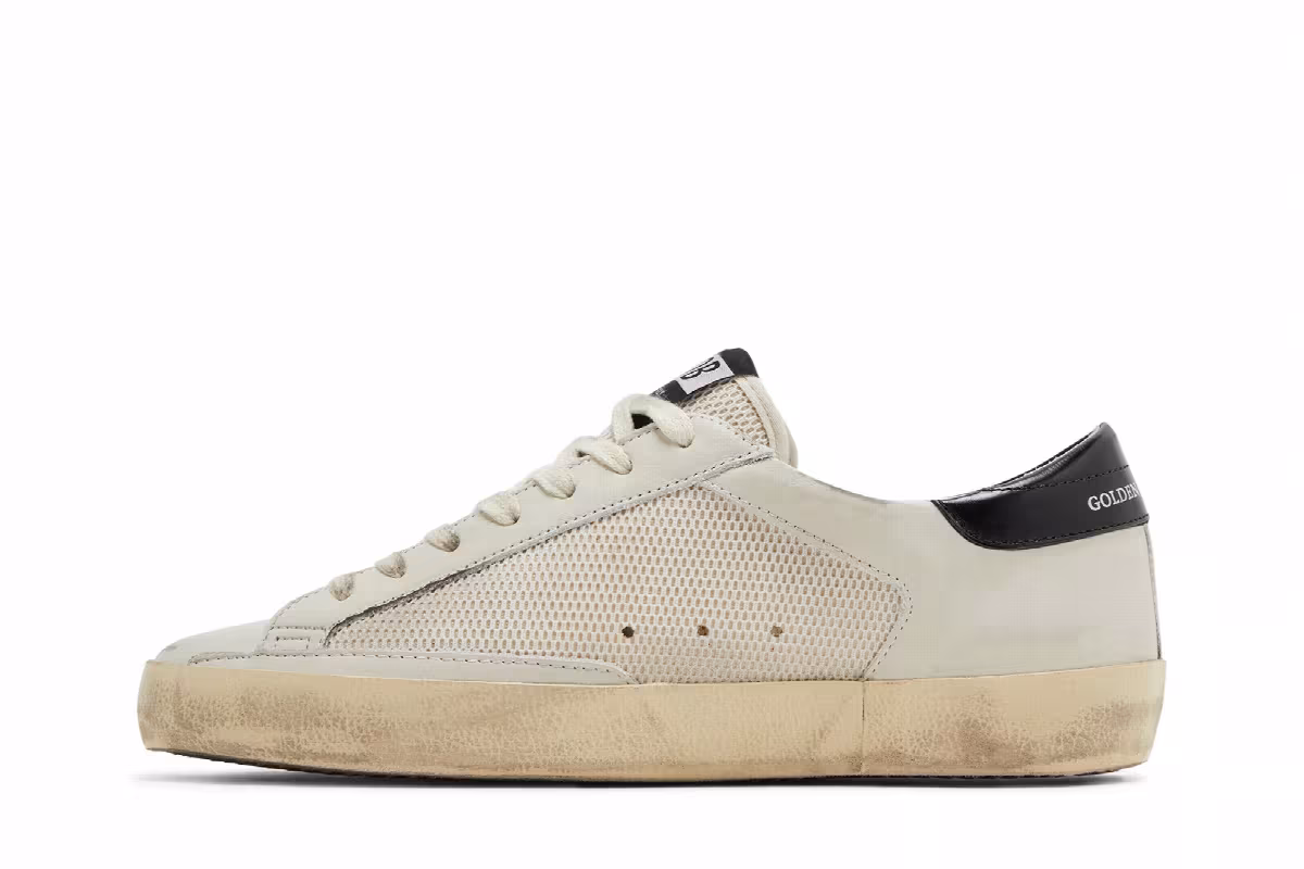 Golden Goose Superstar White Pomegranate Black, view 4