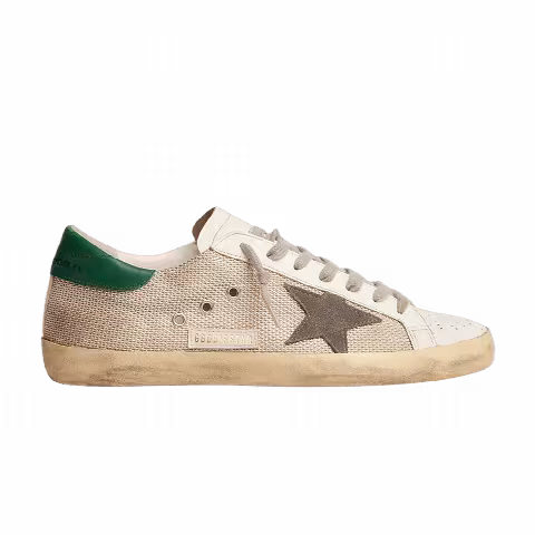 Golden Goose Superstar 'Light Silver Green'