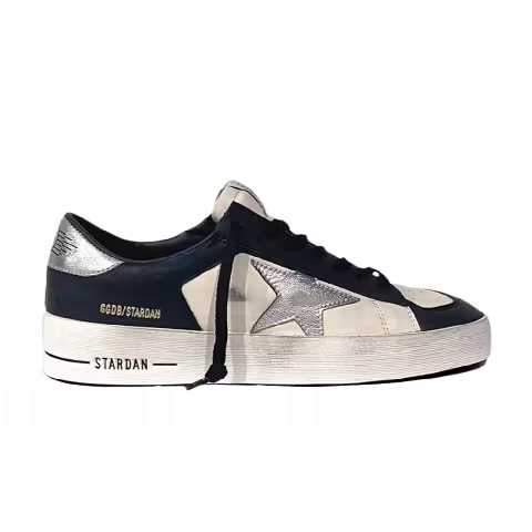 Golden Goose Stardan 'Optic White Navy Silver'