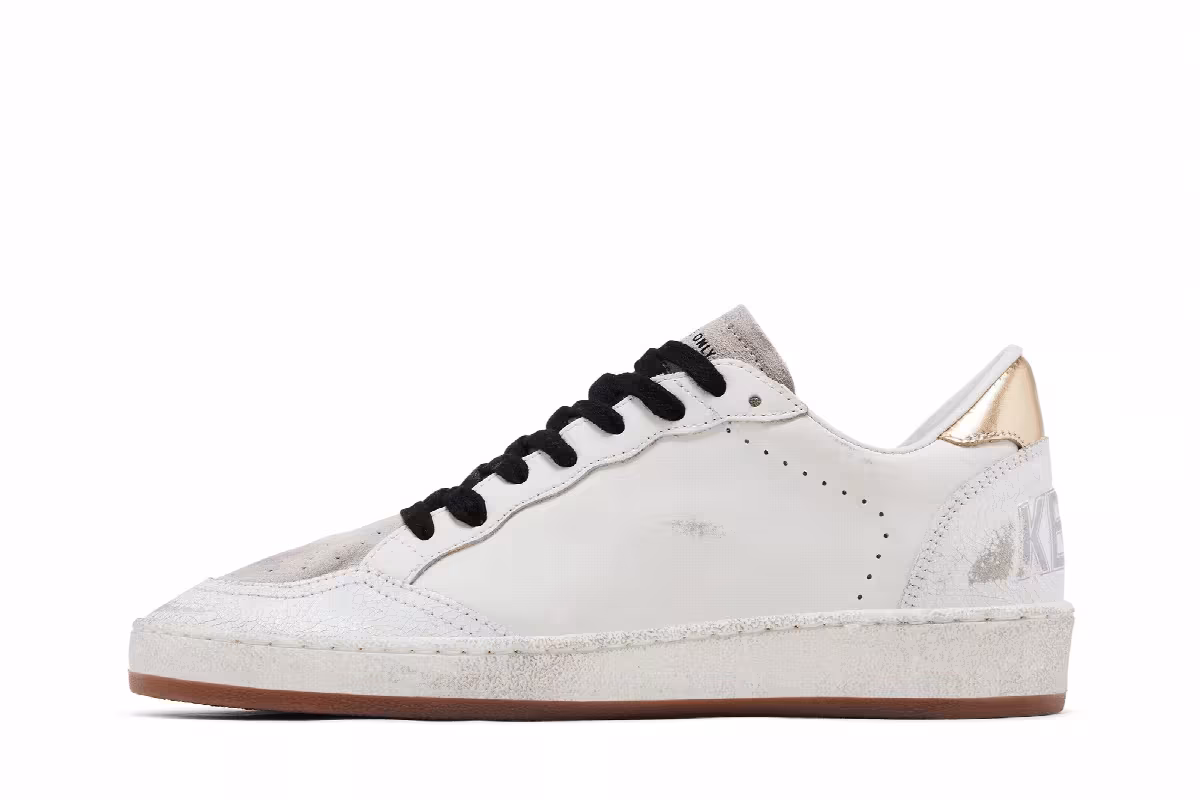 Golden Goose Women's Ball Star White Silver Gold, view 4