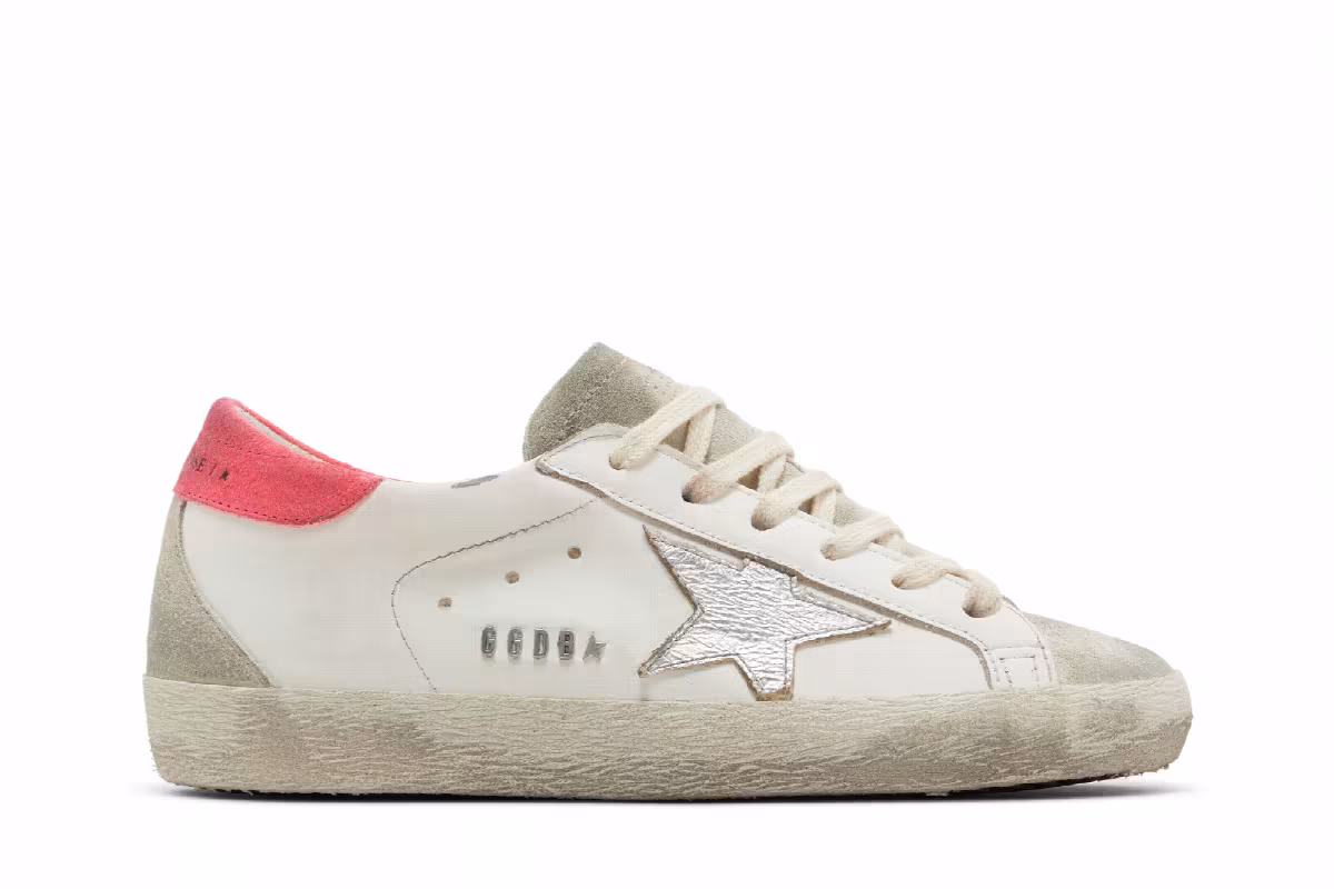 Golden Goose Women's Superstar White Ice Silver Lobster, view 2