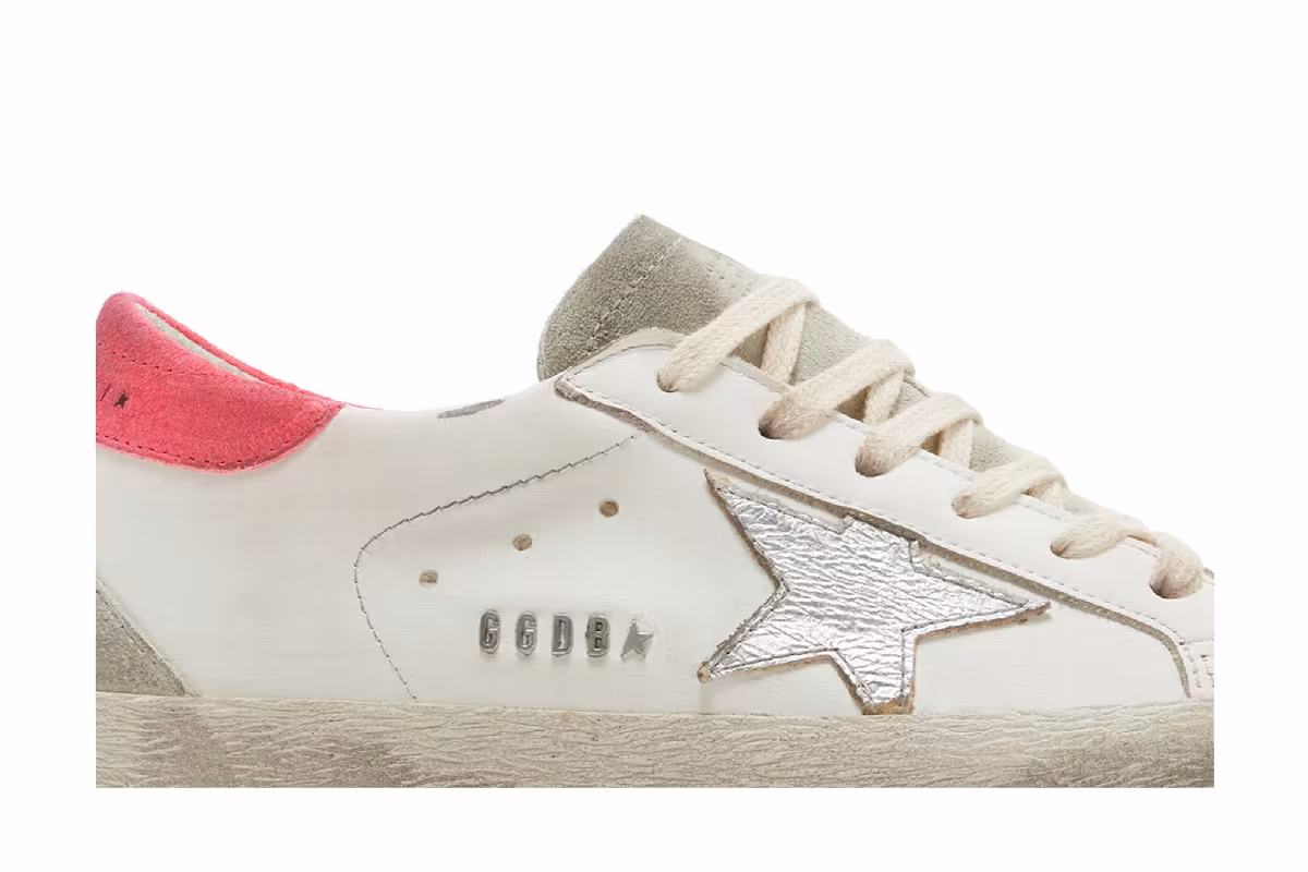 Golden Goose Women's Superstar White Ice Silver Lobster, view 3
