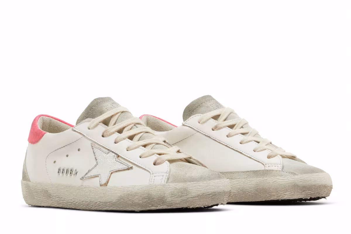 Golden Goose Women's Superstar White Ice Silver Lobster, view 9