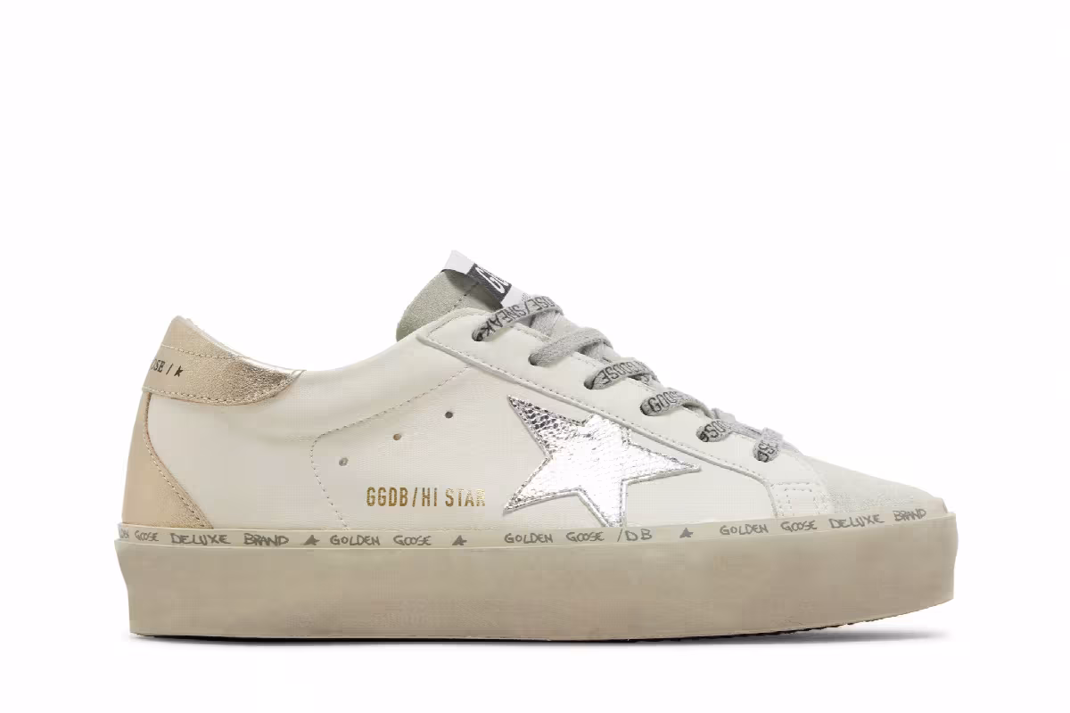 Golden Goose Women's Hi Star White Ice Platinum, view 2