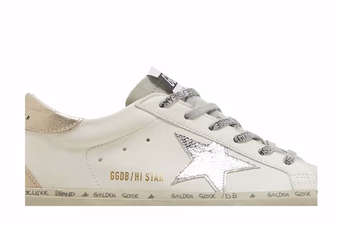 Golden Goose Women's Hi Star White Ice Platinum, view 3