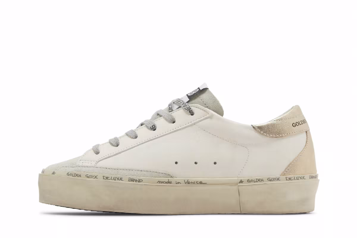 Golden Goose Women's Hi Star White Ice Platinum, view 4