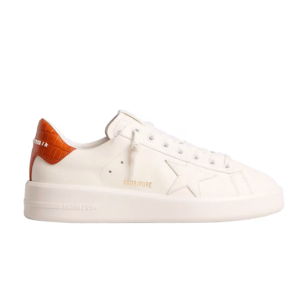 Golden Goose Women's Purestar White Orange