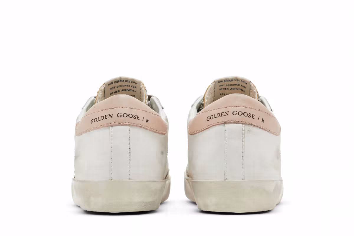 Golden Goose Women's Superstar Platinum Glitter Toe, view 7