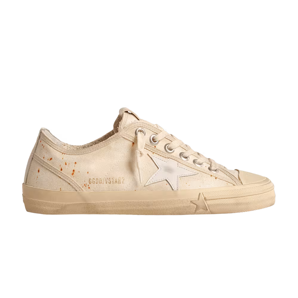 Golden Goose Women's V-Star LAB Rust Speckles