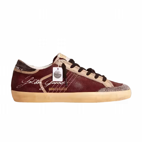 Swarovski x Golden Goose Wmns Superstar Penstar LAB 'Burgundy'