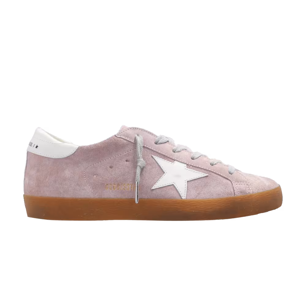 Golden Goose Women's Superstar Pink Suede Gum