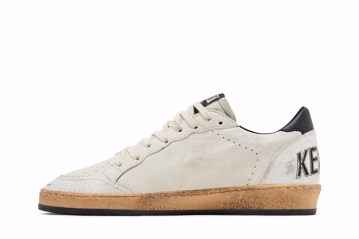 Golden Goose Ball Star White Black, view 4