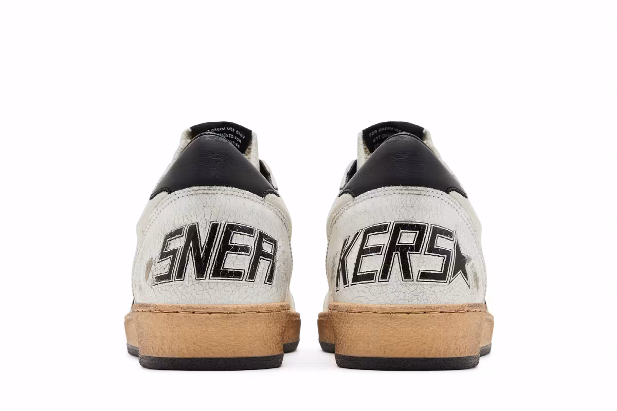 Golden Goose Ball Star White Black, view 7