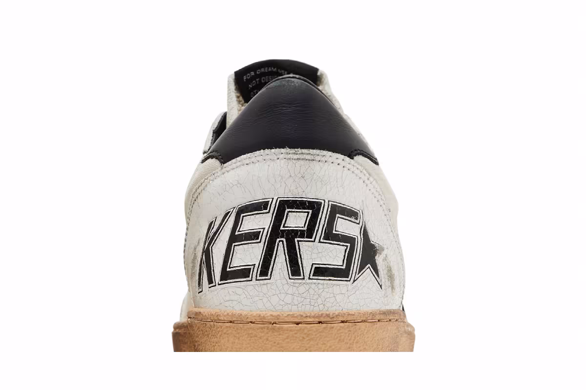 Golden Goose Ball Star White Black, view 8