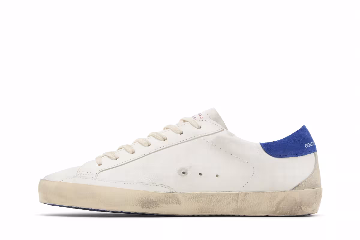 Golden Goose Superstar Snakeskin - White Blue, view 4