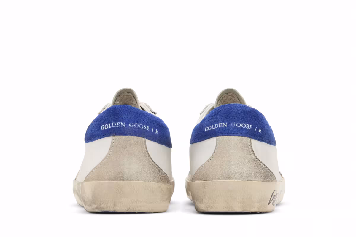 Golden Goose Superstar Snakeskin - White Blue, view 7