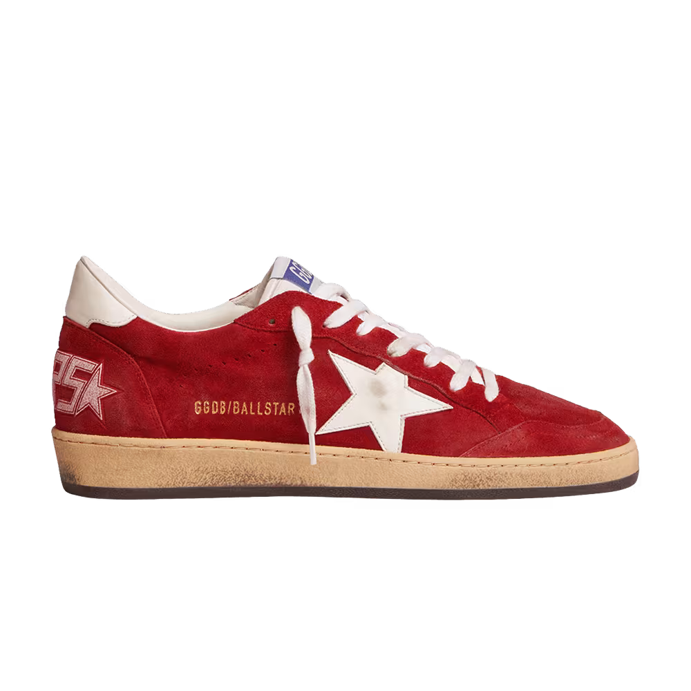 Golden Goose Ball Star Dark Red
