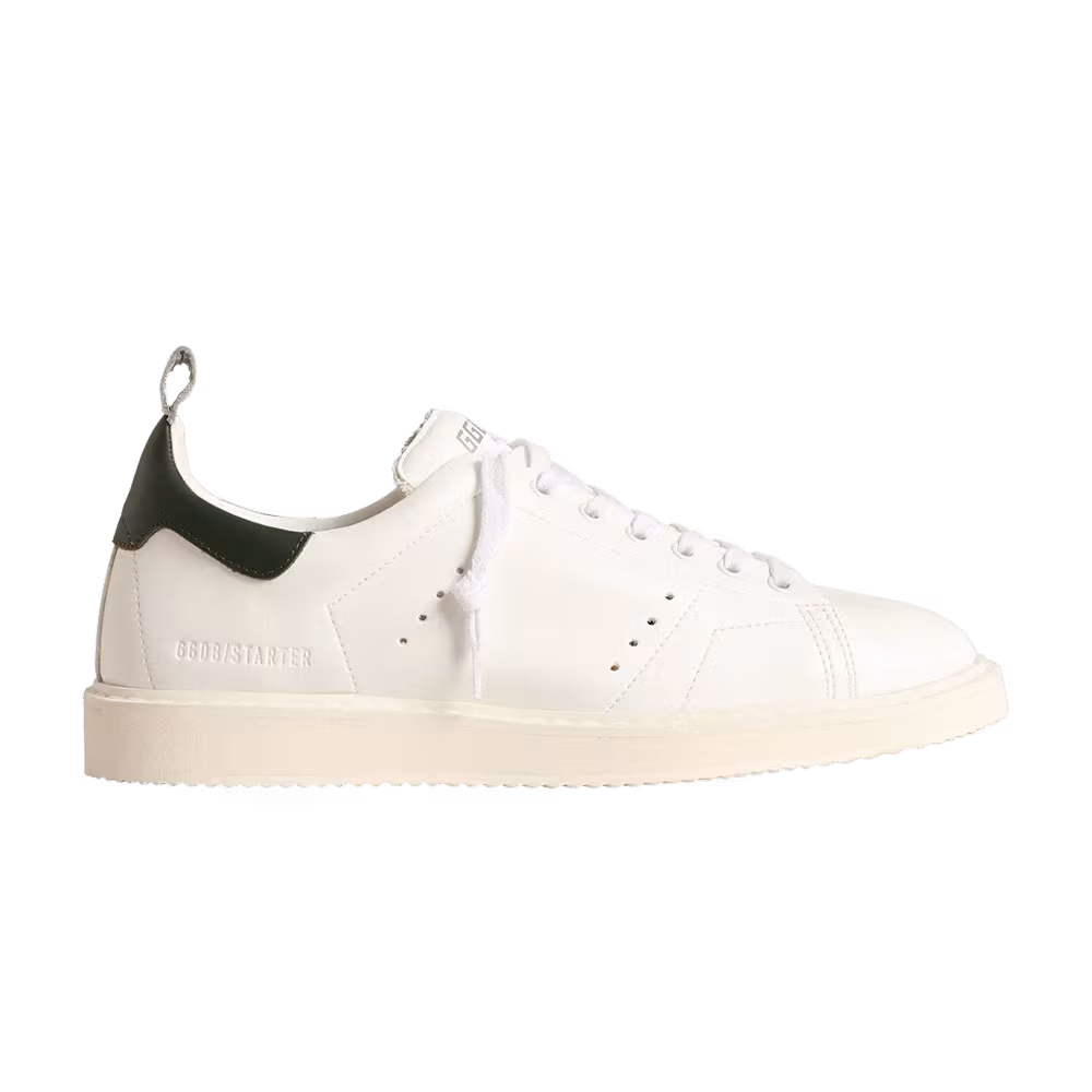 Golden Goose Starter White Green