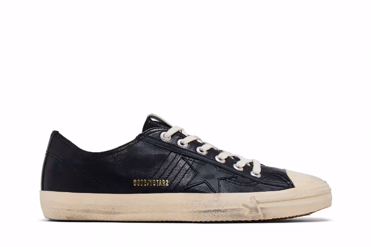 Golden Goose V-Star 2 Black, view 2