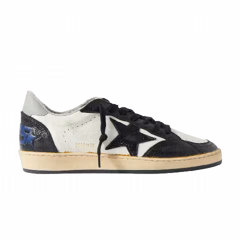 Golden Goose Ball Star 'White Black Blue'