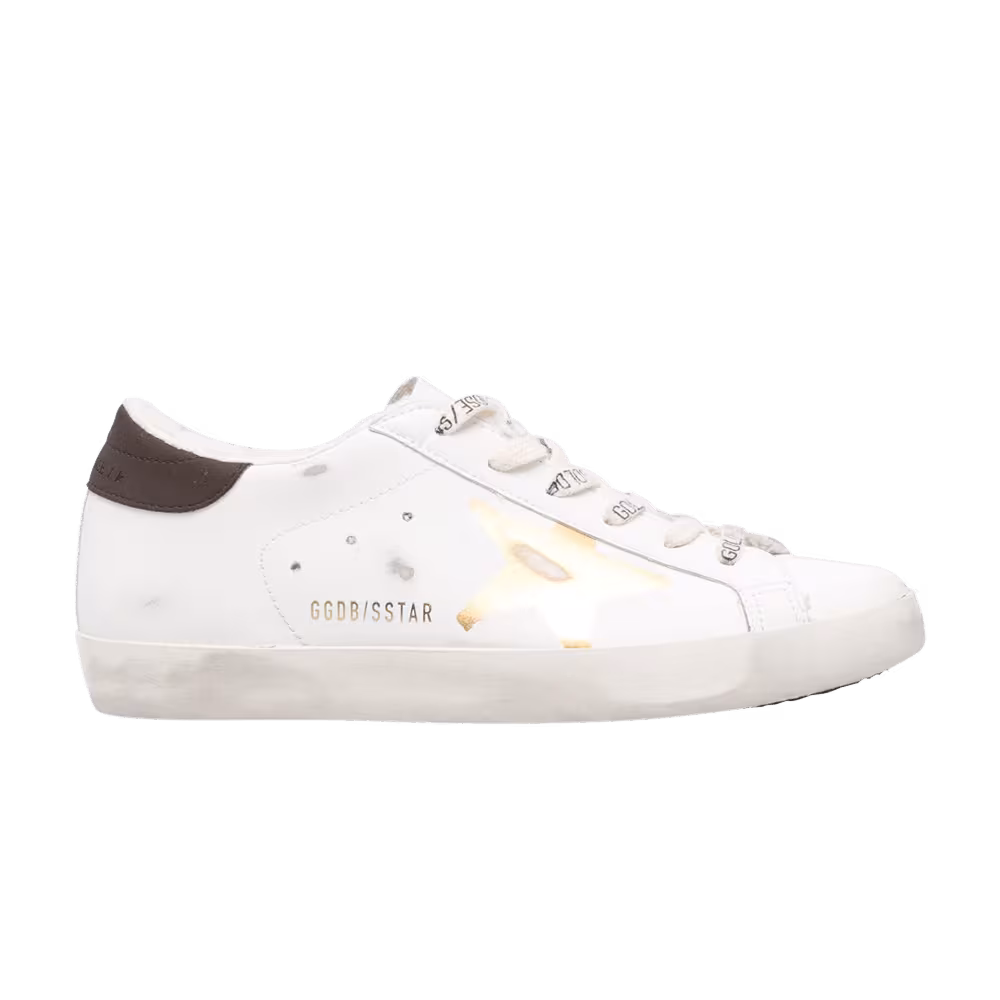 Golden Goose Women's Superstar White Gold Taupe