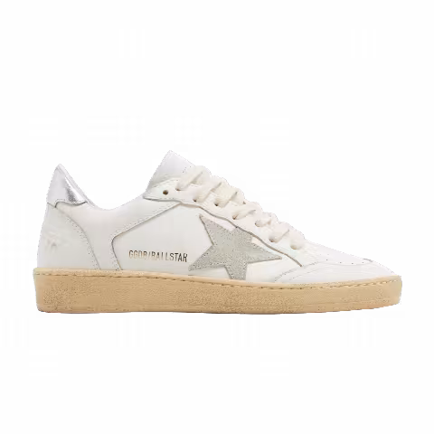 Golden Goose Wmns Ball Star 'White Ice Grey'