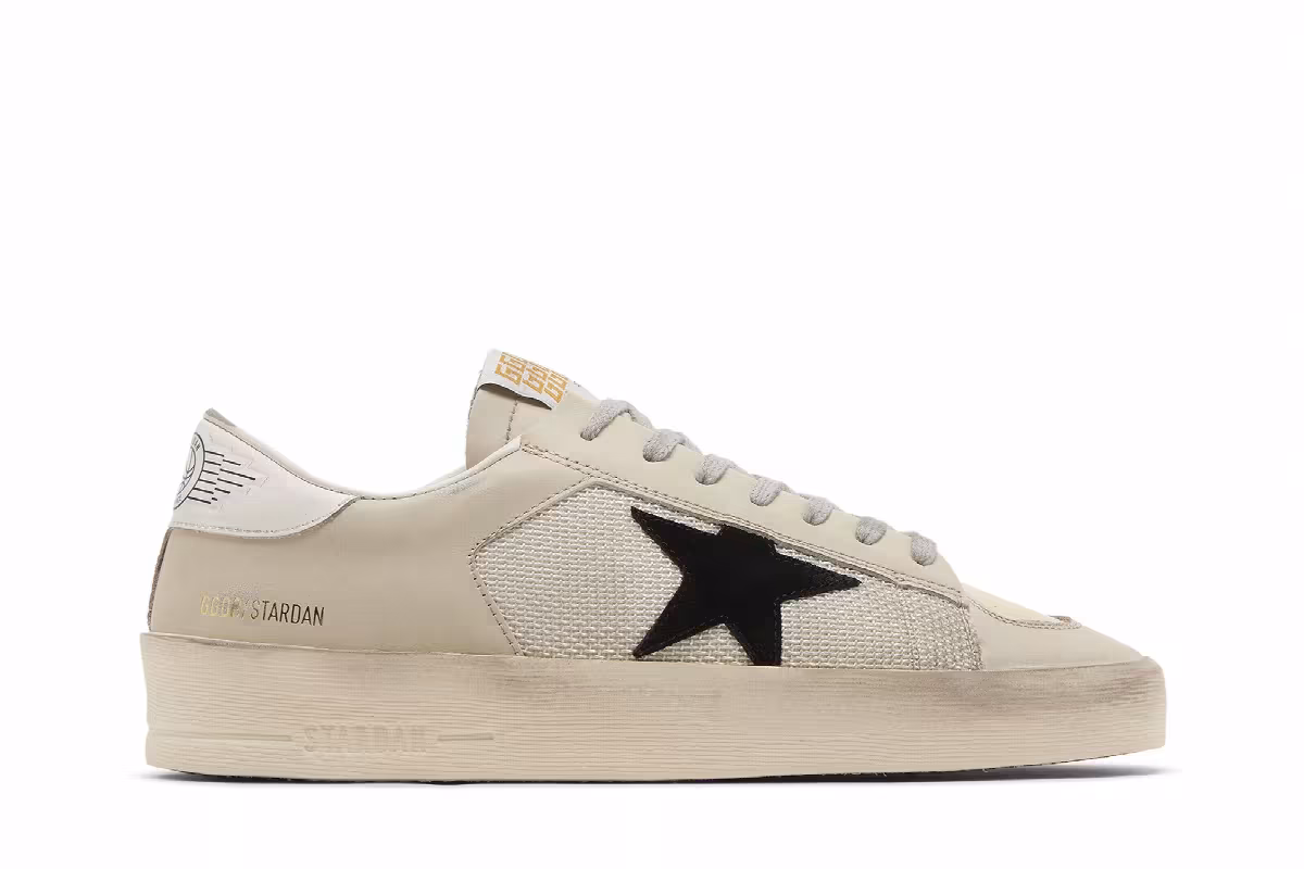 Golden Goose Women's Stardan Sand Black, view 2