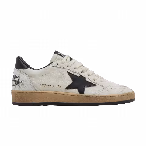 Golden Goose Wmns Ball Star 'White Black'