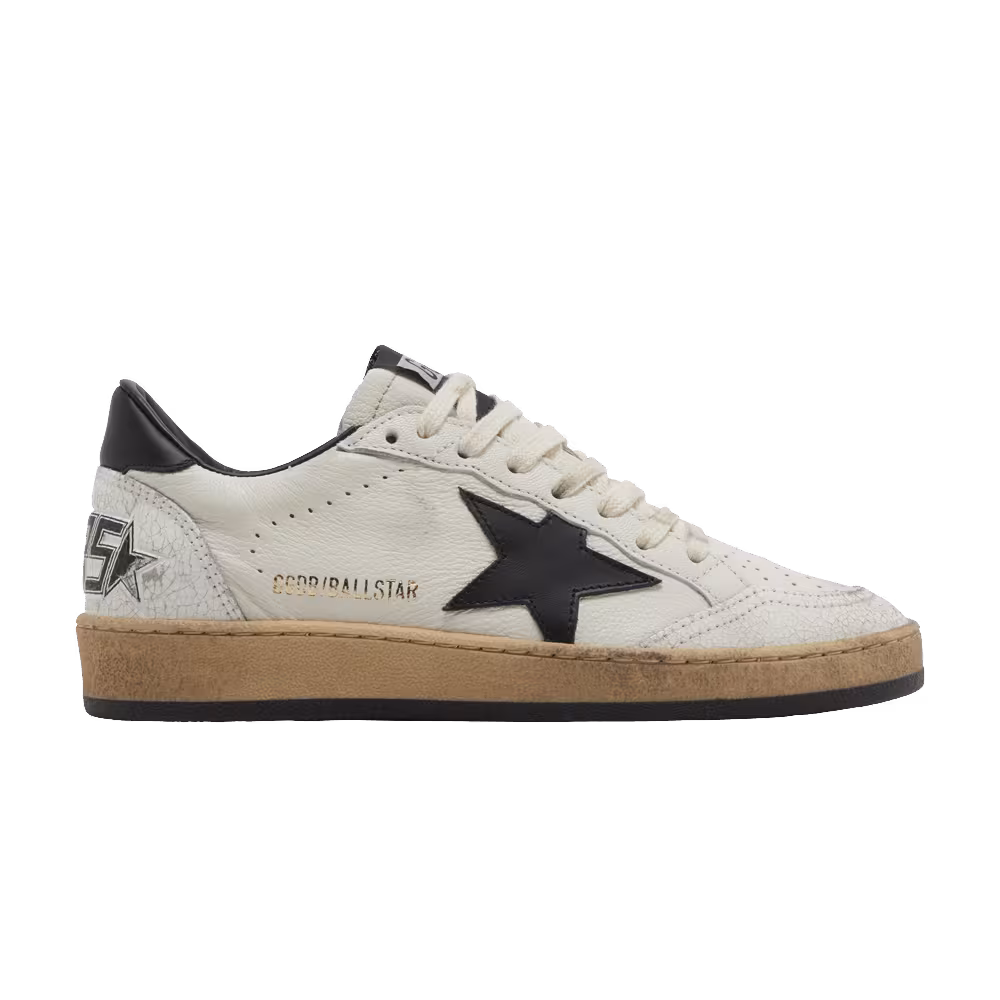 Golden Goose Women's Ball Star White Black