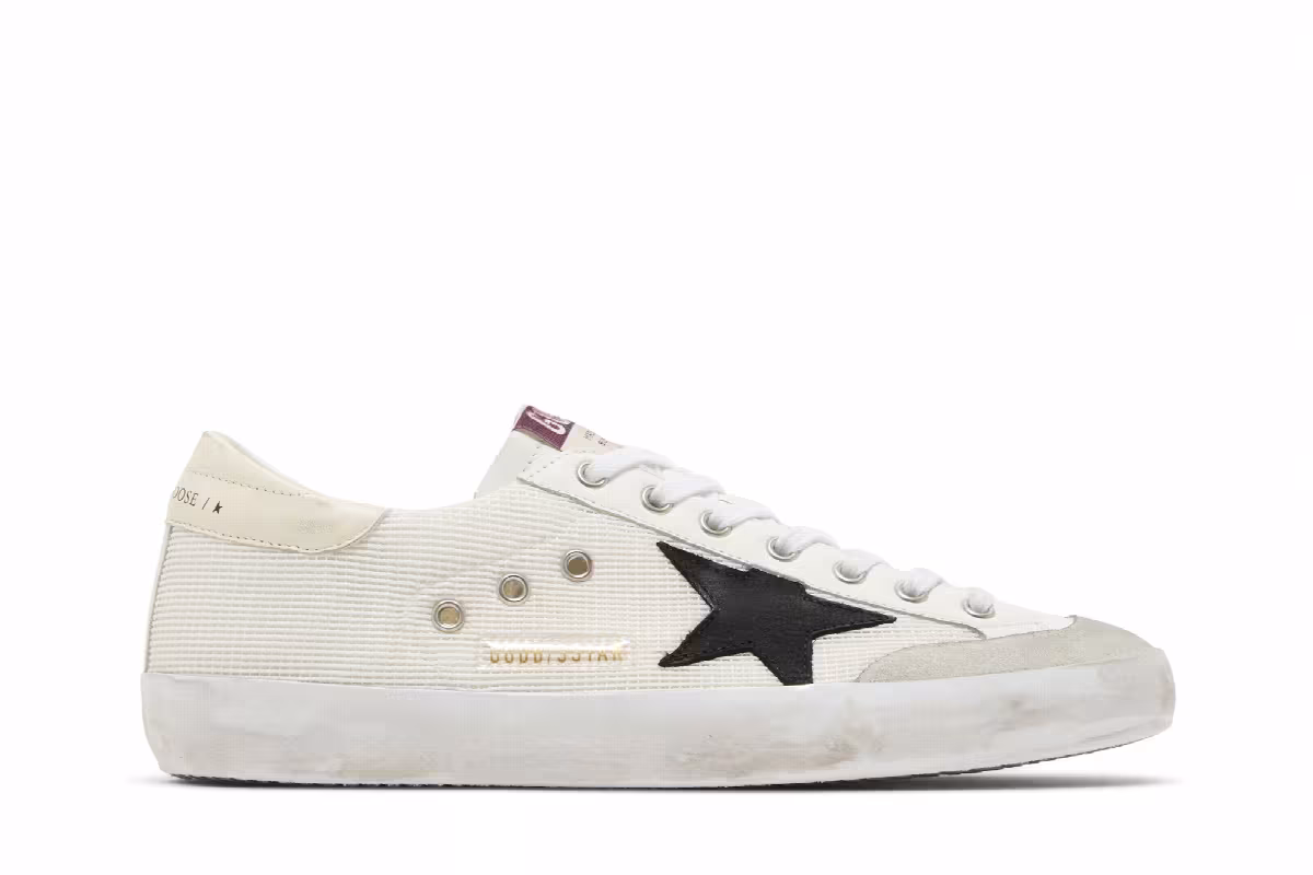 Golden Goose Superstar Penstar White Black, view 2