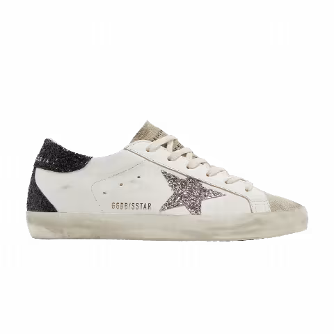 Golden Goose Wmns Superstar 'White Mauve Pink Glitter'