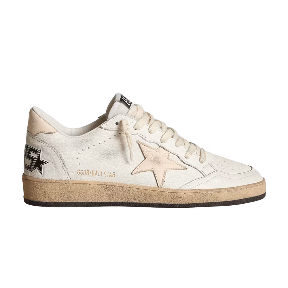 Golden Goose Women's Ball Star White Salmon Pink