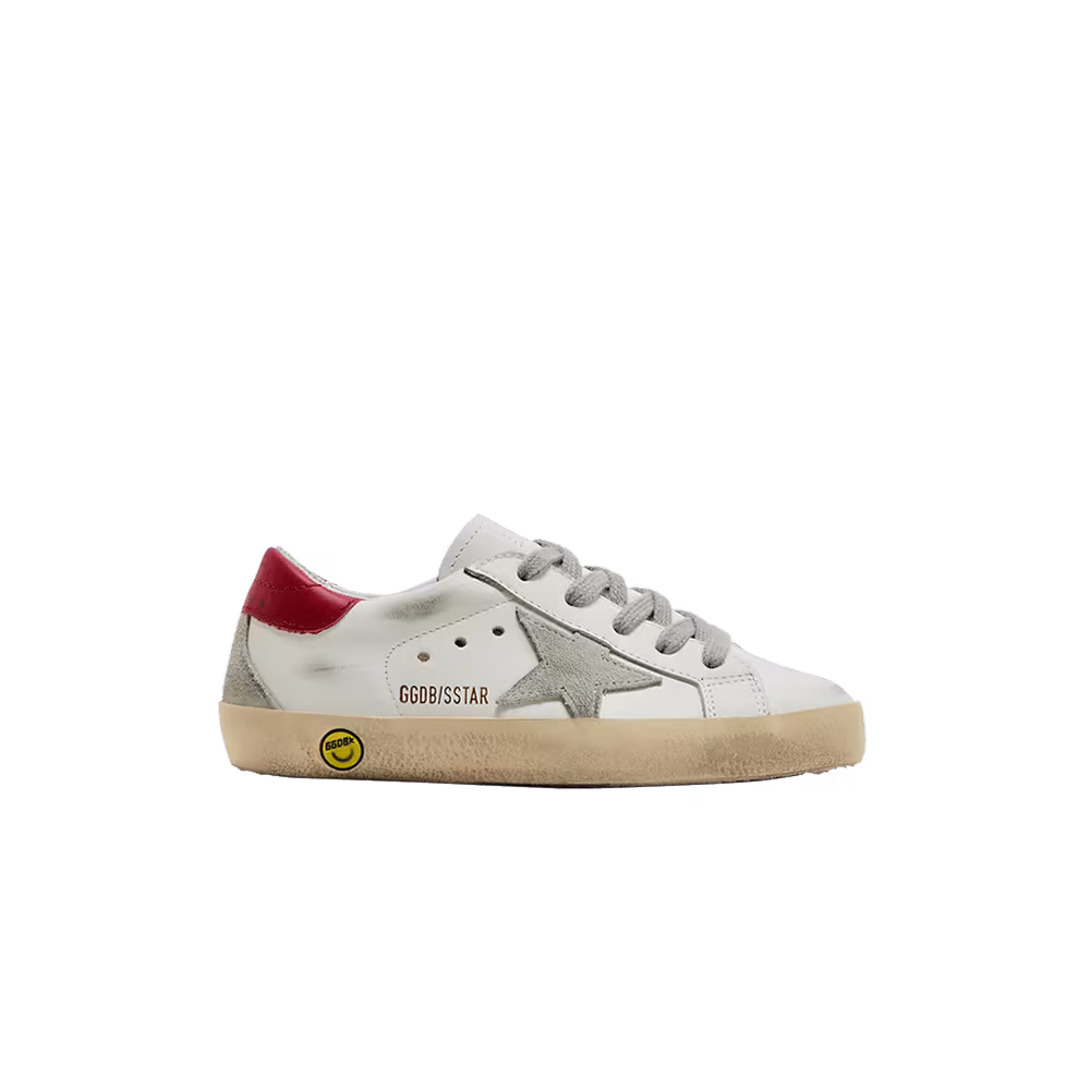 Golden Goose Superstar Infant White Red