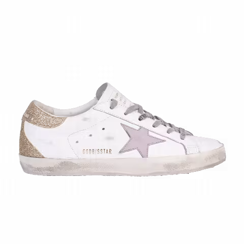 Golden Goose Wmns Superstar 'White Lilac Platinum'