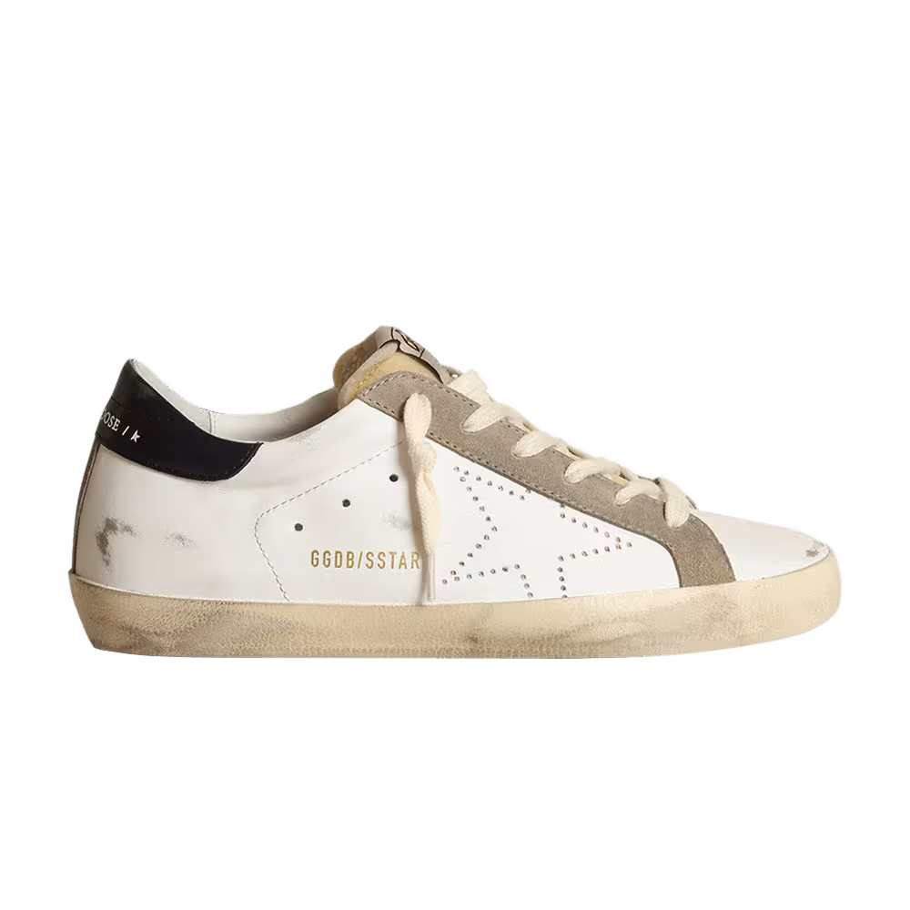 Golden Goose Women's Superstar White Taupe