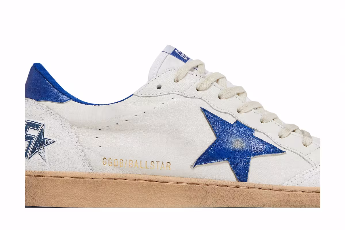 Golden Goose Ball Star White Blue, view 3