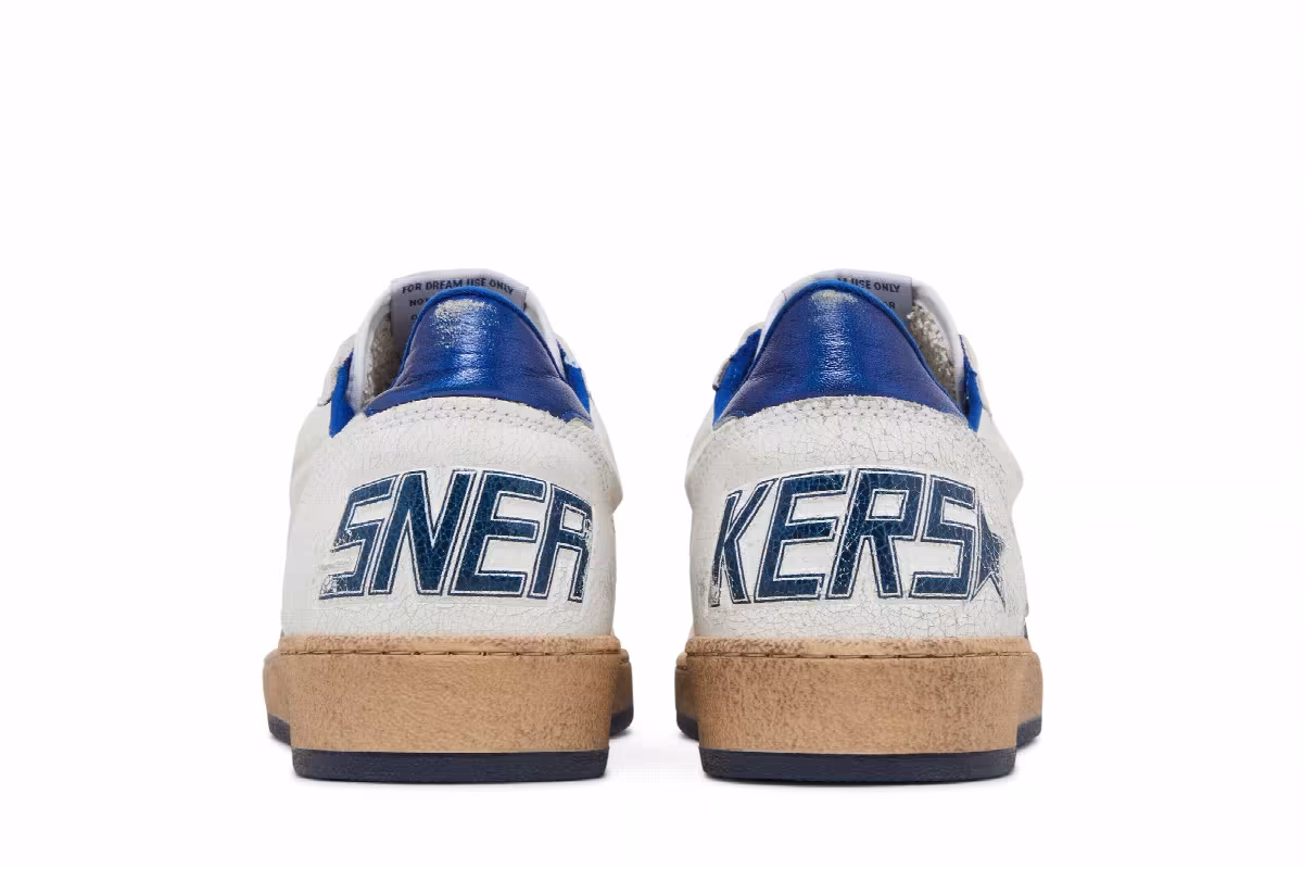 Golden Goose Ball Star White Blue, view 7