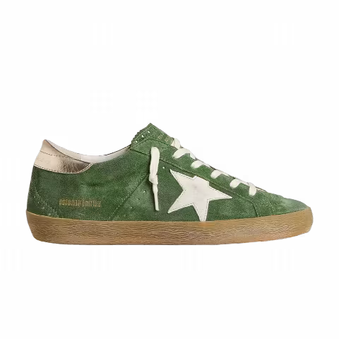 Golden Goose Wmns Superstar 'Green Gold Metallic'