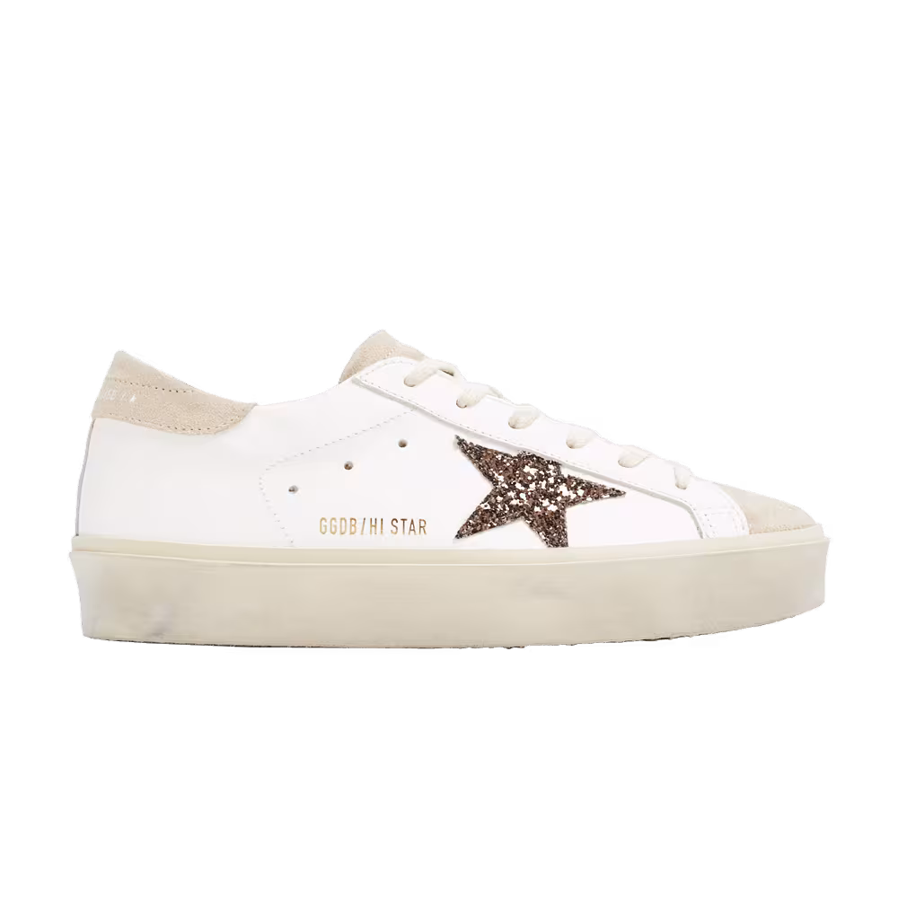 Golden Goose Women's Hi Star White Beige