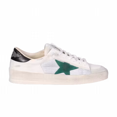 Golden Goose Stardan 'White Silver Black Green'
